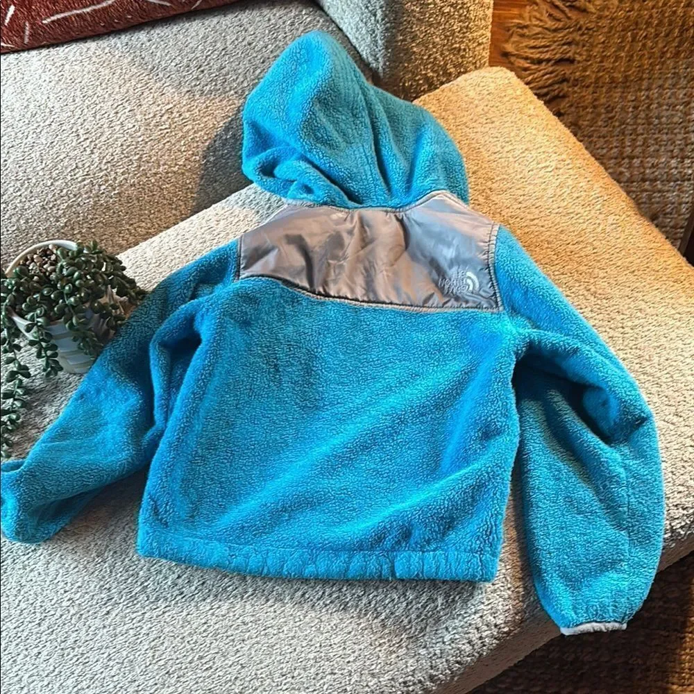 Kids The North Face Blue Fleece Hoodie
